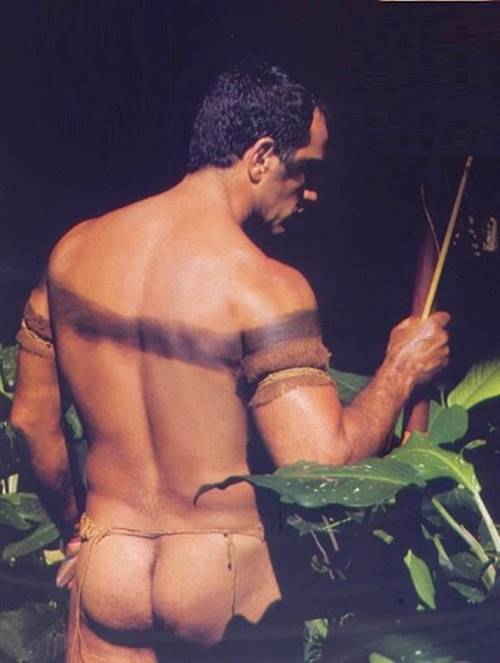Fotos de famosos nus - Humberto Martins mostrando a bunda