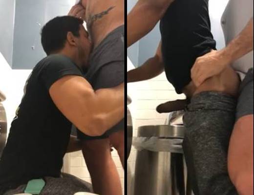 Boquete, pegação e sexo bareback no banheirão