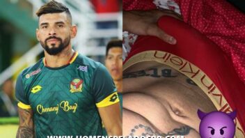 Nudes do jogador Renan Alves batendo punheta