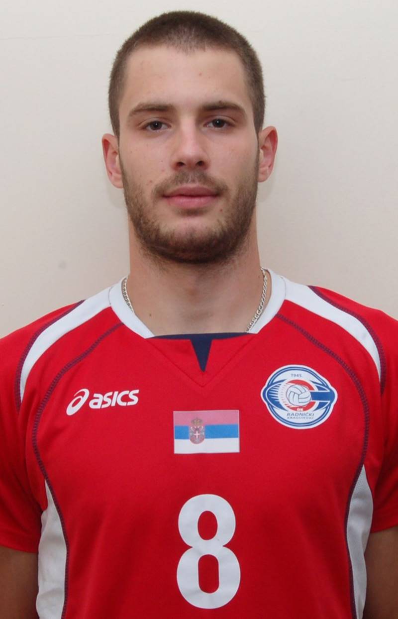 Jogador de vôlei Radisa Stevanovic