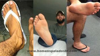 Fotos de pés bonitos e gostosos de machos
