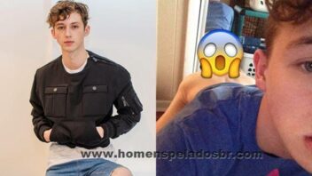 Supostas fotos de Troye Sivan mostrando a bunda e a rola