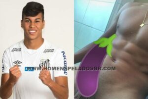 Suposto nudes de Kaio Jorge pelado, jogador dos Santos