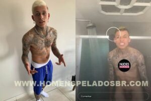 Mc Pedrinho pelado em live no Instagram