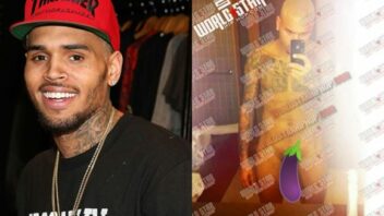 Fotos de Chris Brown pelado mostrando o pênis