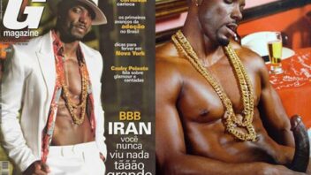 Iran Gomes do BBB6 pelado na G Magazine - Rola de 21cm