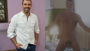 Ator Marcelo Faria pelado no filme Dona Flor e Seus Dois Maridos