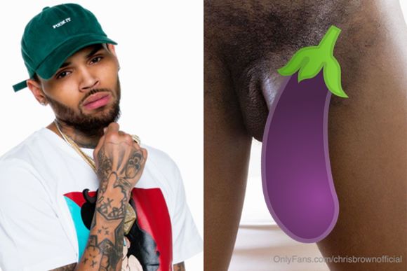 Chris Brown solta primeiro nudes no OnlyFans - Foto do pênis