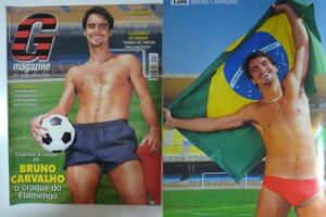 Fotos do jogador Bruno Carvalho nu na G Magazine