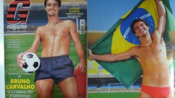 Fotos do jogador Bruno Carvalho nu na G Magazine