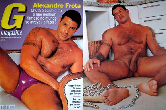 Alexandre Frota pelado na G Magazine