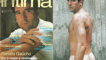 Fotos de Renato Gaúcho pelado na revista Íntima
