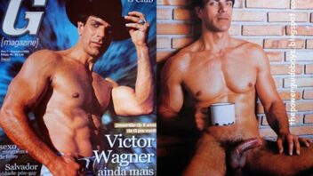 Fotos e vídeo do ator Victor Wagner nu na G Magazine