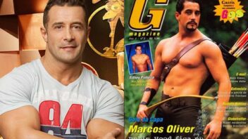 Marcos Oliver pelado na revista G Magazine
