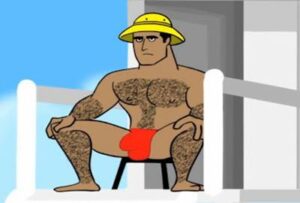Desenho Animado com Bundudo em Surubão Gay