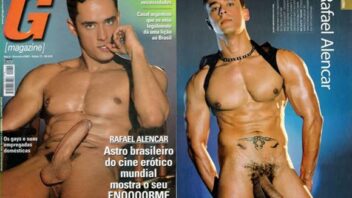 Rafael Alencar pelado na G Magazine