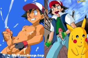 Pokémon Gay - Ash Ketchum pelado em fotos