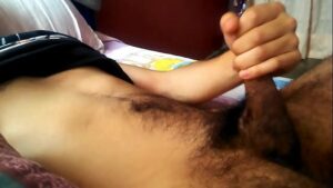 All cumming over his pubes gay video