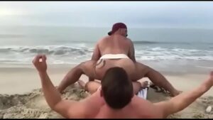 Beach fuck gay