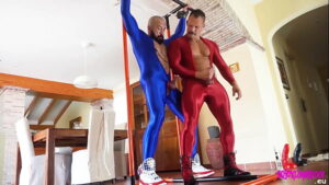 Fucked gay anal spandex