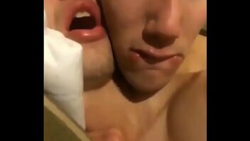 Gay chinese friends kiss porn
