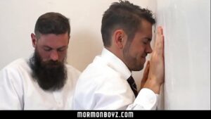 Gay men touch vagina
