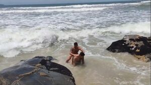 Gay na praia sexo