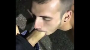Gay oral in public