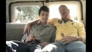 Gay twink and bus driver