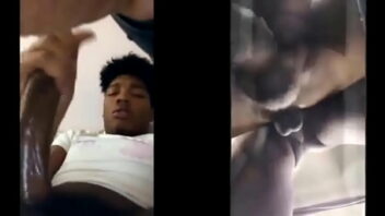 Gay video black men masturbation compilation