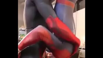 Gif gay deadpool and spiderman