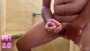 Huge cock hand job coming gay