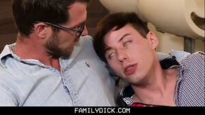 Man acts like a dog in porn gay video