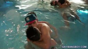 Pool party gay 18+
