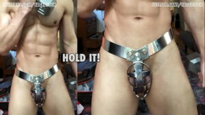 Porn gay muscle garter belt