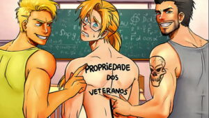 Quadrinhos hentai gay escola