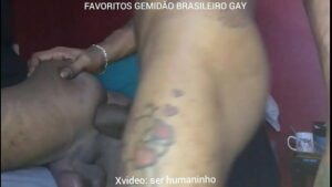 Travesti brasileira com gay