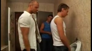 Video gay men private toilet human