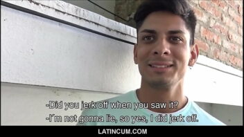 Vídeo x gay latino jovem