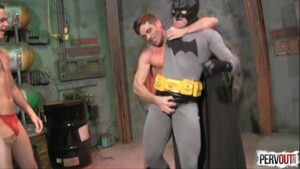 Batman x super mam gay