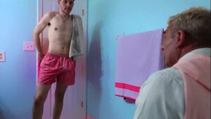 Blow ink sucking gay porno video