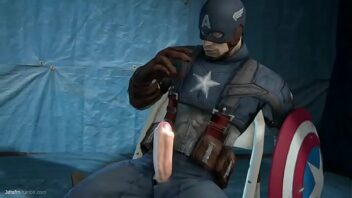 Captain america and black panther xxx gay parody