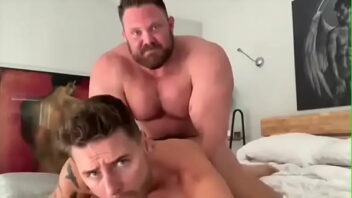 Daddy gay bear giant big cock muscle