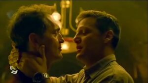 Downton abbey movie gay kiss