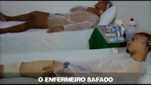 Enfermeiro gay filma paciente maludos