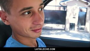 Gay latino twink fantasizes getting fucked by straight stud