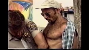 Gay muscle bears two cops and other
