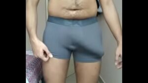 Huge male bodybuilders showing huge bulges in contest gay