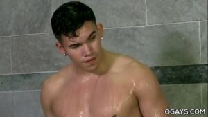 Motel shower porn gay
