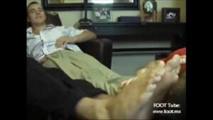 Putaria gay massagem nos pés